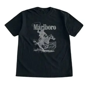 The Marlboro Cowboy Western Shirt, Gift For Woman, Gift For Men, Womenswear Top Underwear Streetwear, Trending Shirt