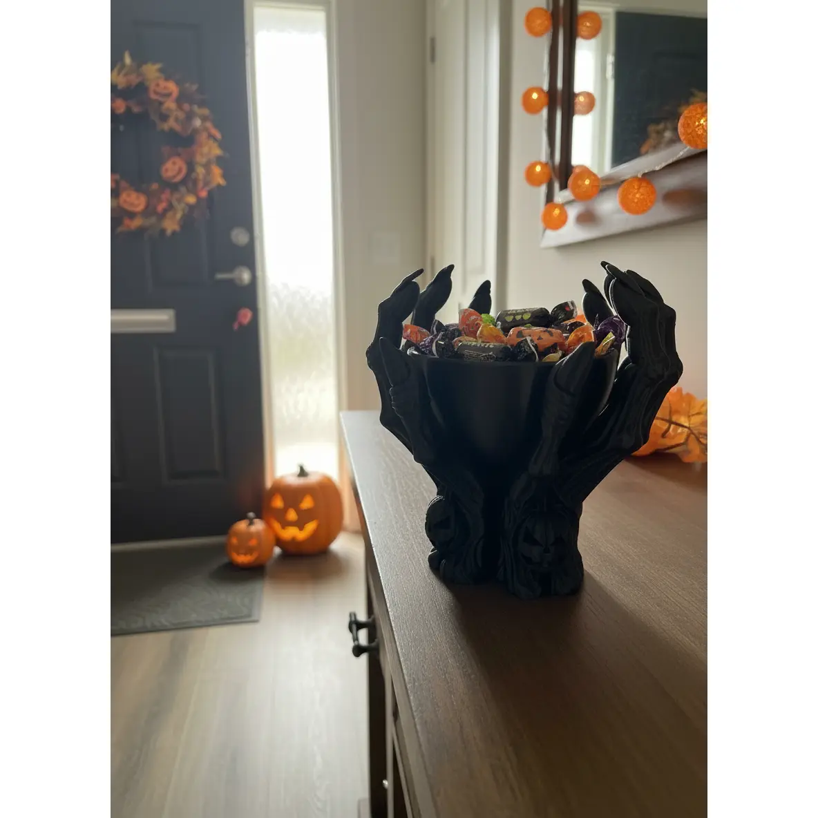 Zombie Hands Candy Dish