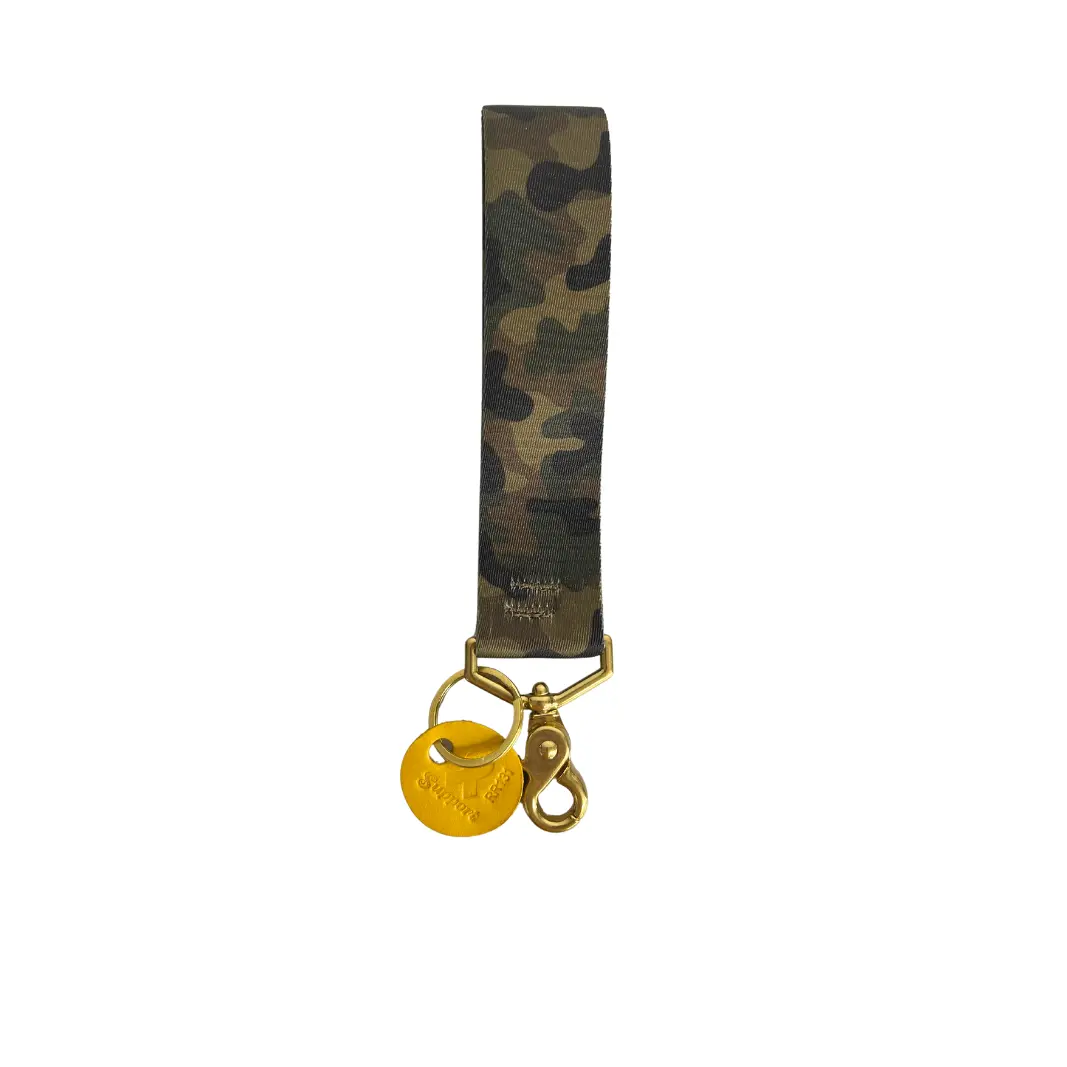 Wristlet Keychain | Camo Webbing
