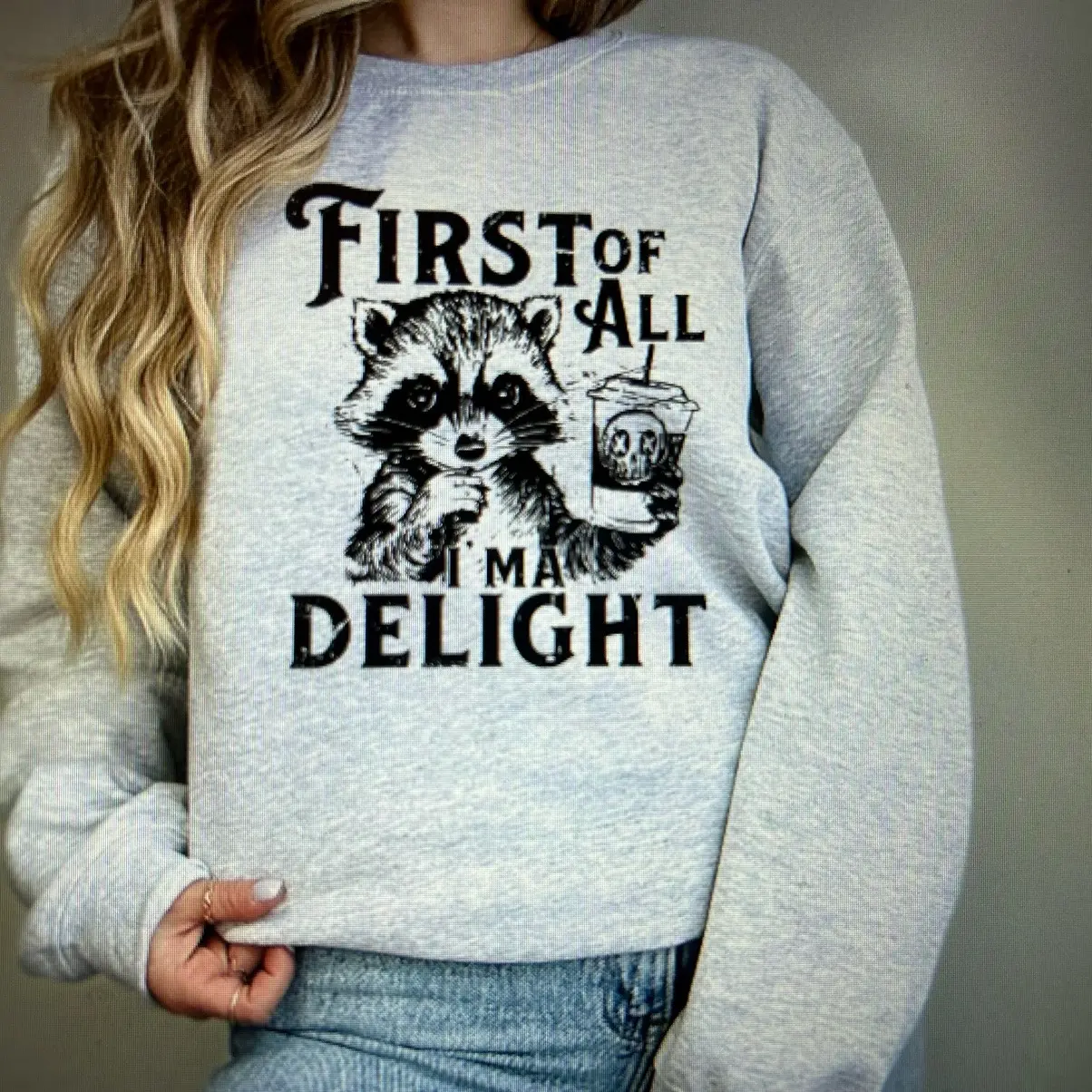 I’m A Delight Tee or Crew