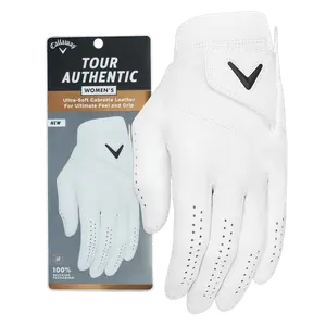 Callaway Golf Women's Tour Authentic Golf Glove in White | Size: Large