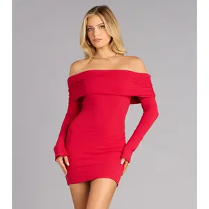 Cozy And Captivating Bodycon Mini Dress
