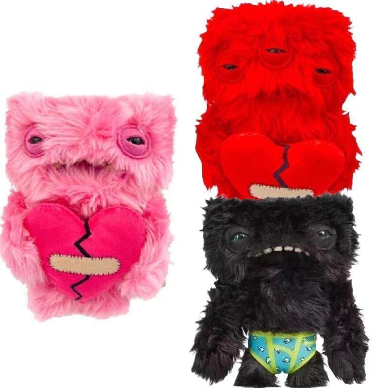 Fuggler Tooth Doll Monster 9'' Plush Toy | Collectible Adorably Creepy Unique Plush | Cute Funny Perfectly Weird Soft Toy | Valentine's Day Heart Birthday Gift for Fans & Collectors