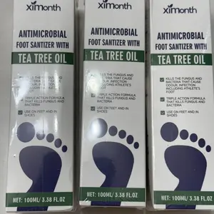 (3PCS) Foot Spray with Tea Tree Oil,Tea Tree Oil Spray for Foot – Long-Lasting Formula with Aloe Vera – Shoe Deodorizer & Foot Care,Refreshing and Comfortable