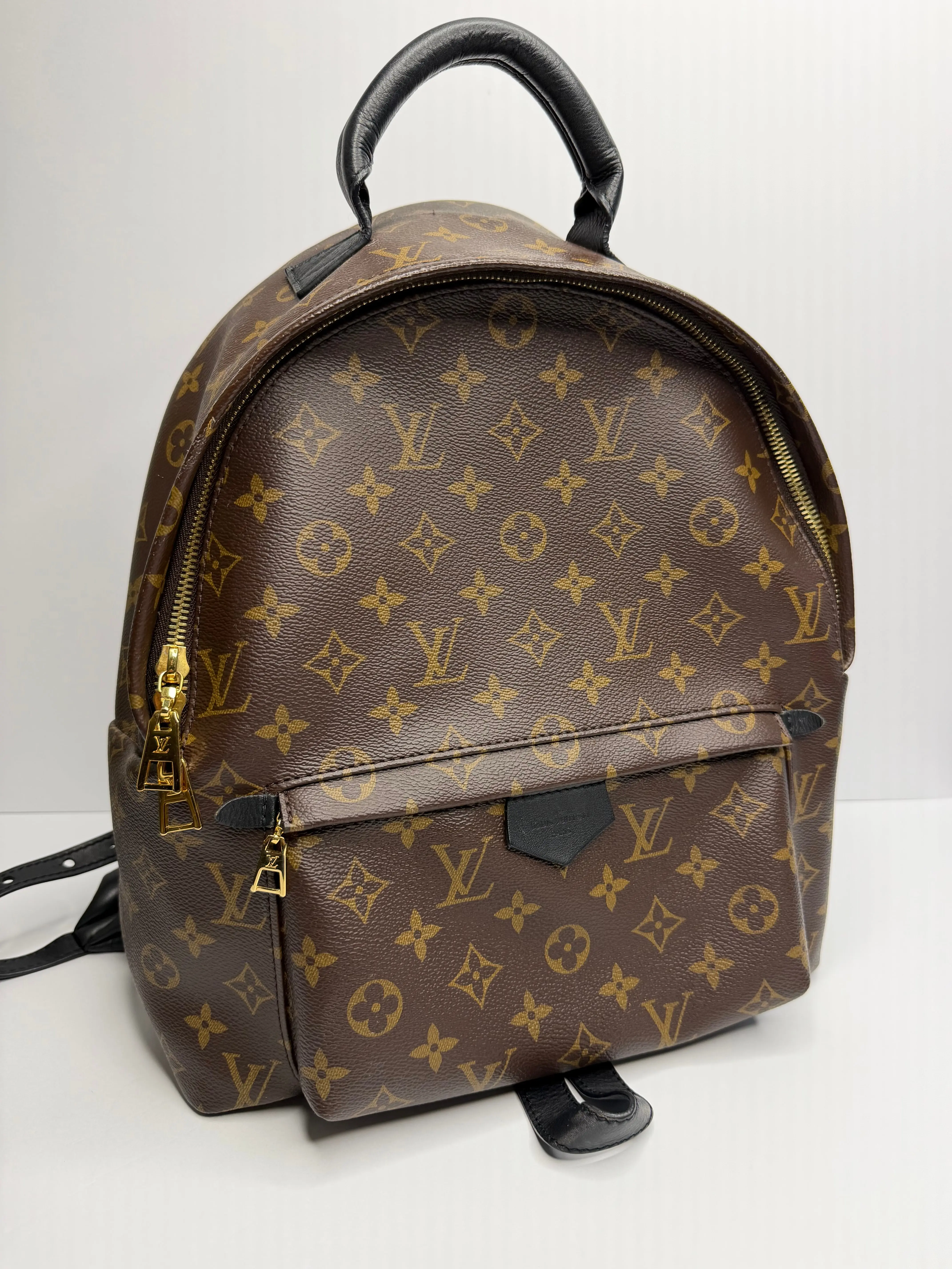 Pre-owned Louis Vuitton canvas Backpacks monogram canvas, Palm Springs MM backpack