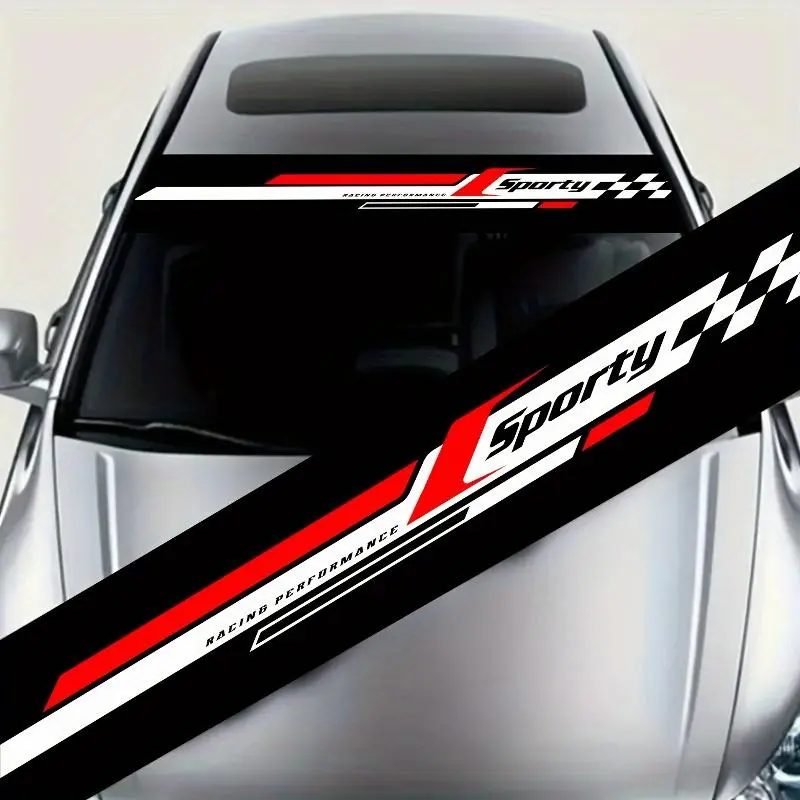 Car Windshield Sticker, Car Body Decorative Decals, Waterproof Self-adhesive Car Stickers, Universal Car Exterior Accessories, Decal For Cars, Automotive Decals, Vehicle Exterior Decoration, Car Decorations