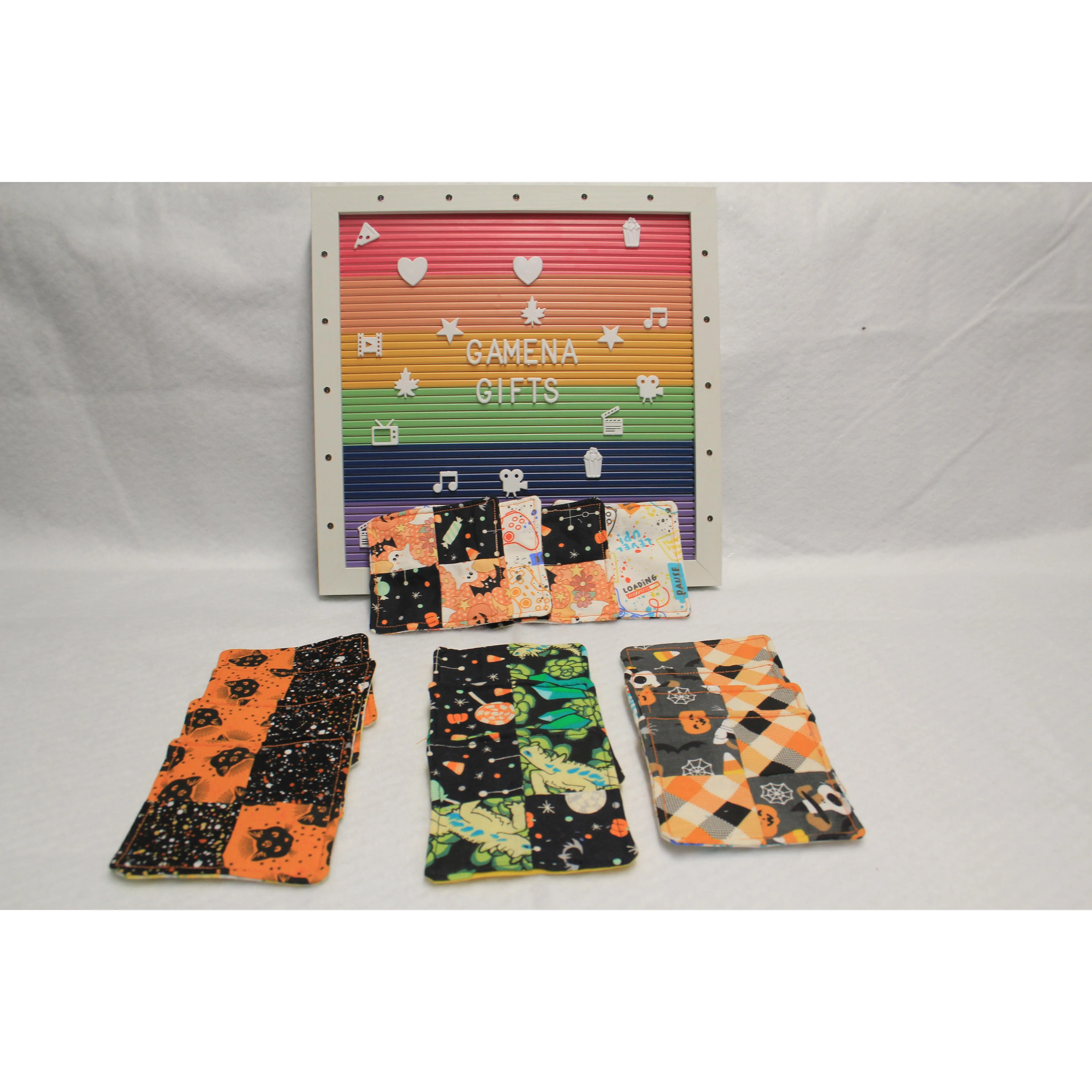 Scrappy coasters