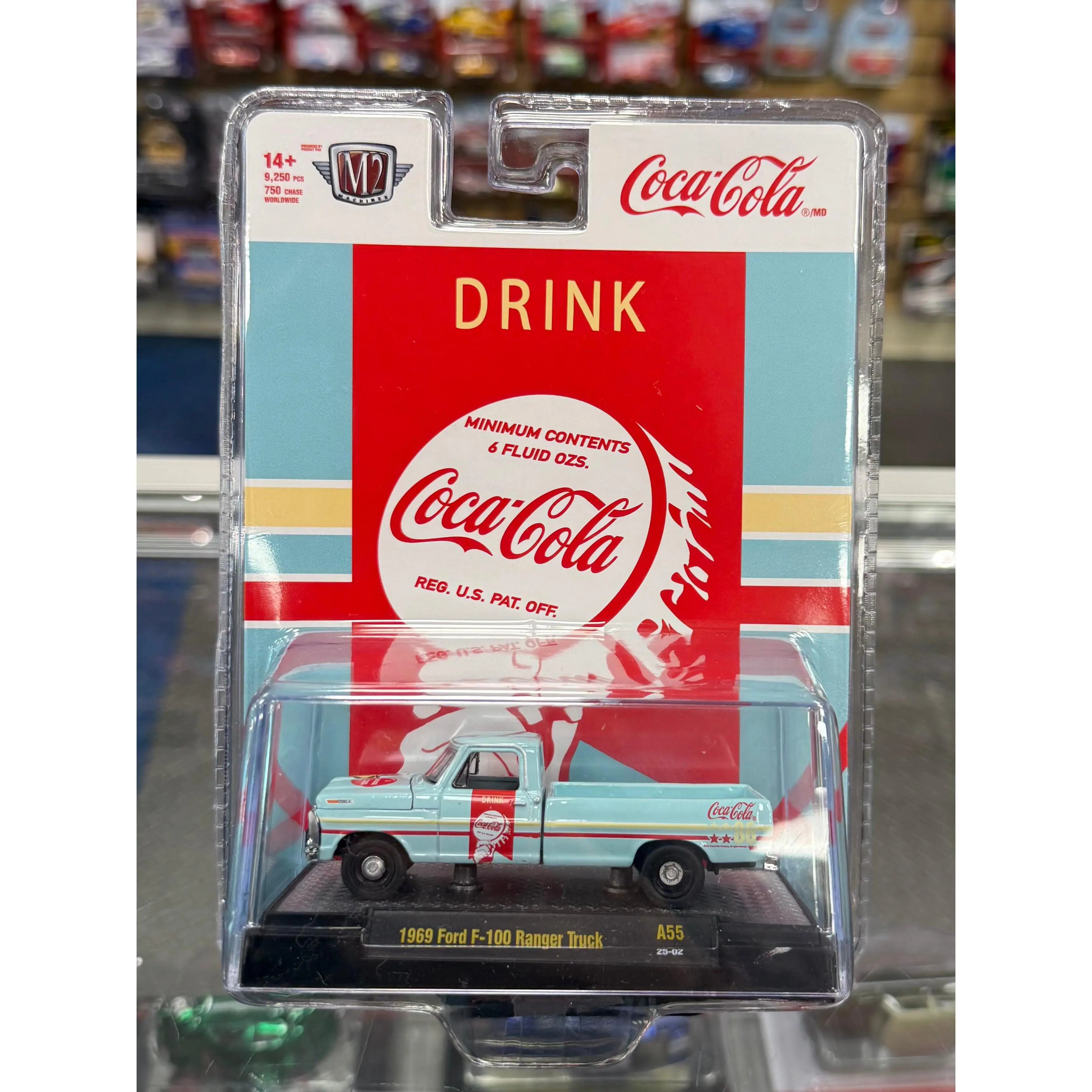 M2 Machines Coca-Cola 1969 Ford F-100 Ranger Truck