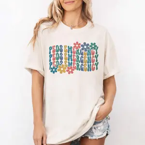 Comfort Colors Peds Emergency Shirt, Pediatric ER Nurse Tee