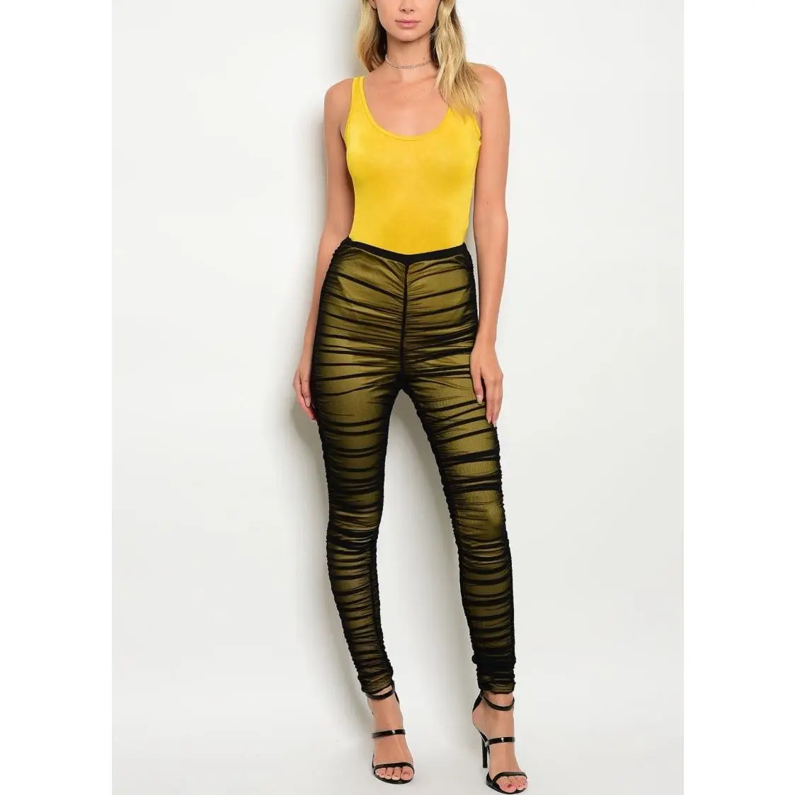 "Béanca" BodySuit and mesh pant