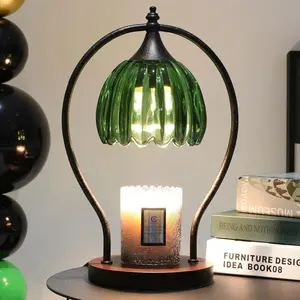 Timer Candle Warmer Lamp: Dimmable Candle Warmer Wax Melts Warmers for Jar Candles with 2 Bulbs, Birthday Gifts for Men Women, House Warming Gifts   Decor for Bedroom Living Room