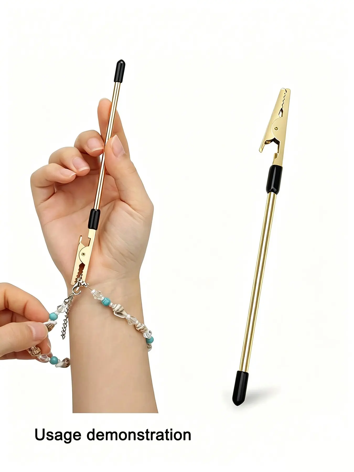 Bracelet Helper Tool, Jewelry Helper Hand Bracelet Helpers, Efficient Fastening and Hooking Equipment for Jewelry Bracelet Necklace Watch Clasps Zipper Accessories