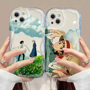 Lovely flame M-Moving 3D Wave Case For iPhone 17 16 15 14 13 12 11 Pro Max Plus Air  The Best Halloween Gifts Fans Phone Case Cover