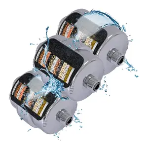 15-Stage Water Softening Shower Filter System - 3 Pack (Microplastic Free)