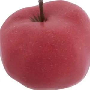 Apple Ornaments, Table Decor, Fruit Wreath Enhancements, Wreath Decor, 4” Faux Red Apple