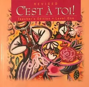 USED Book - C'est A Toi! Level One Teacher's Edition by Fawbush (Hardcover) - english