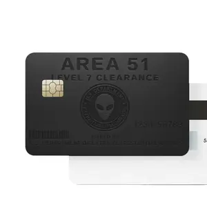 Area 51 Level 7 Clearance Vinyl Credit Card Sticker