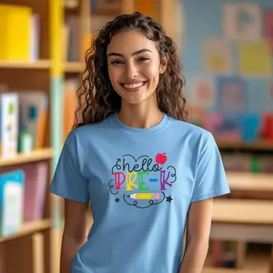 Hello Pre-K Grade Shirt - This is Where it All Begins