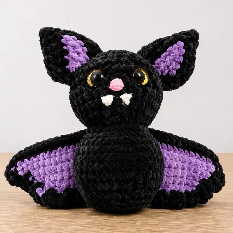 Handmade Crochet Little Bat