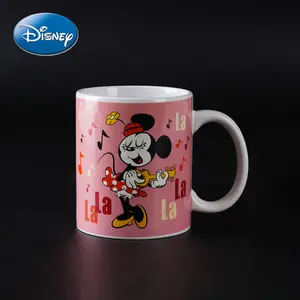 1PC Mickey Mouse Ceramic Mug Disney Officially Licensed Classic Character Design Perfect for Breakfast Coffee Water Cup Home Office Kitchen Christmas Festival Birthday Gift