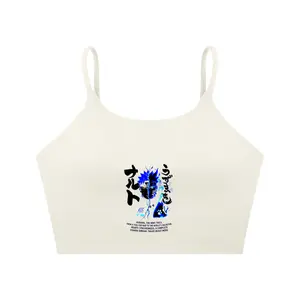 Naruto xEternal // Spaghetti Strap Yoga Sports Bra - Willow