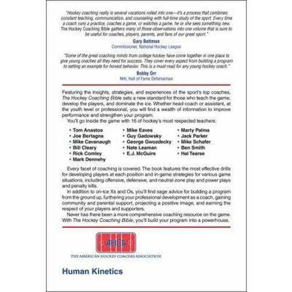 USED Book - The Hockey Coaching Bible by Bertagna, Joseph (Paperback) - english