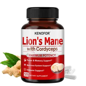 Lion's Mane & Cordyceps - Supports Focus, Memory and Learning，Supports nervous system health