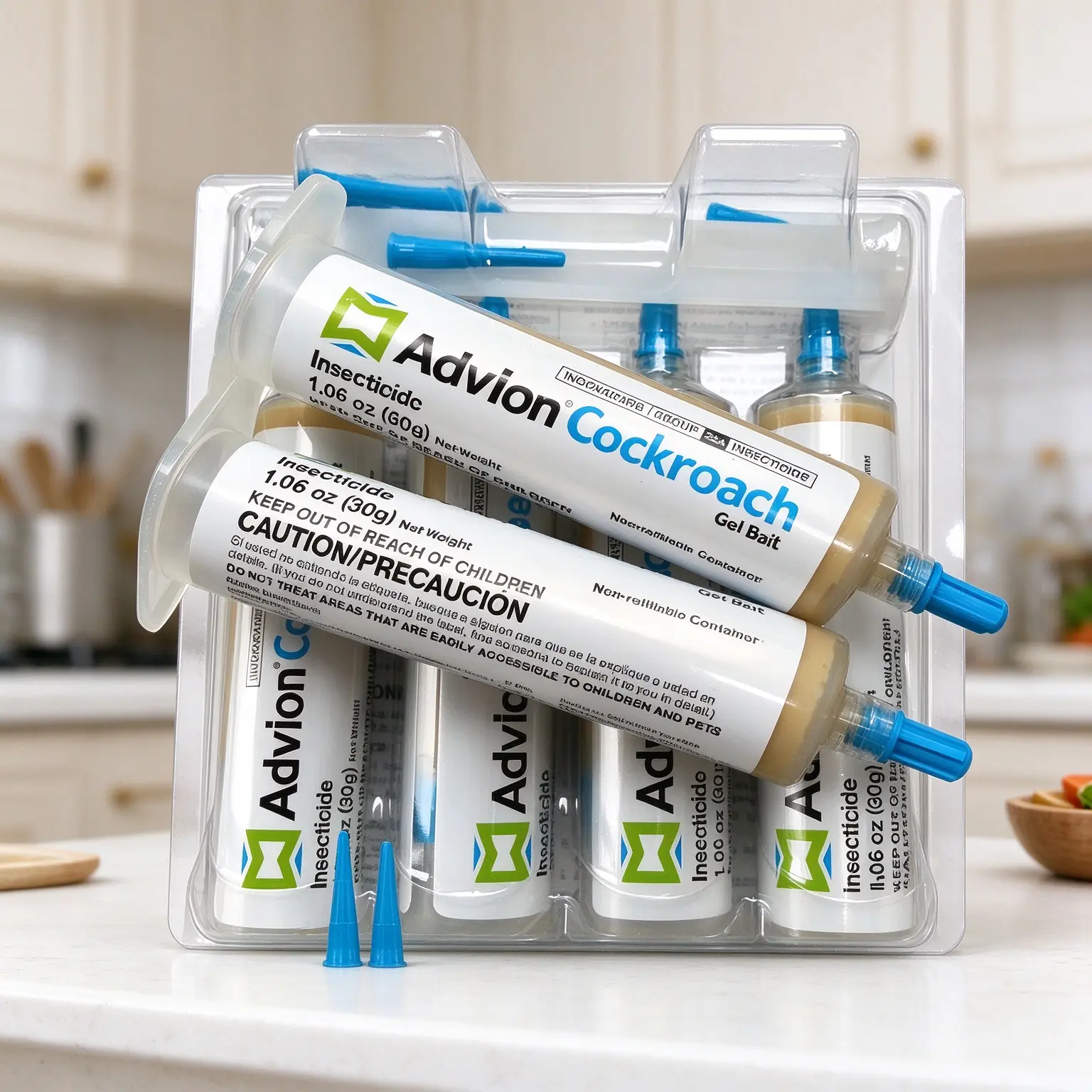 Advion All-Purpose Household Cleaner - 4 Pieces, 30g Each, Multi-Use Home Care Supply for Daily Bathroom Surface Cleaning