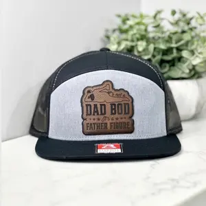 Richardson flat bill dad bod hat