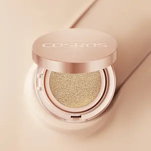 Bb Cushion Foundation with Long Lasting Coverage, Hydrating and Moisturizing Natural Concealer for Bare Makeup Look