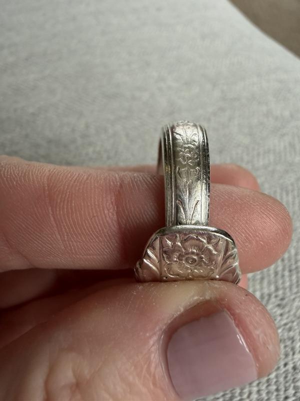Evangeline Spoon Ring Size 9.5