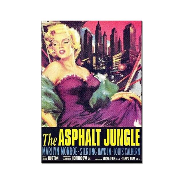 80s Classic Movie Posters Canvas Print - HD Wall Art for Bar & Living Room Decor