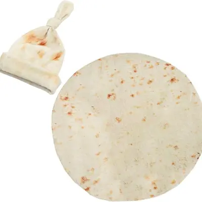 Bebé Con Cobija De Burrito Mexicano TikTok Shop