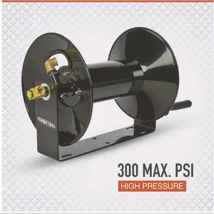 Ironton Air Hose Reel - holds 3/8in. x 100ft. Hose