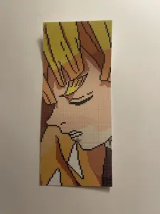 zenetsu - demon slayer pixel sticker