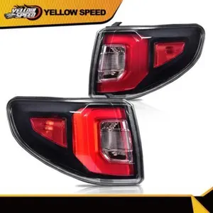 Carlights Tail Light Assembly, Brake Stop Rear Lamp Pair Fit for GMC 2013-2016 Acadia