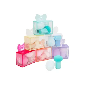 Pastel 2 Ct Makeup Blender Puff Sponge - 12 Pcs
