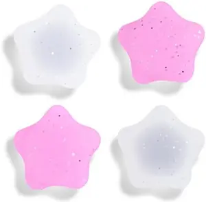 Silicone Joycon Thumb Grip Caps, Soft Joystick Cover Caps Compatible with Nintendo Switch/OLED/Switch Lite, 4PCS - Stars