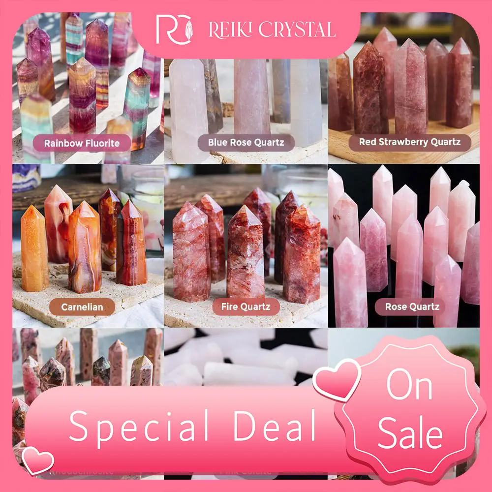 Natural Crystal Tower Collection