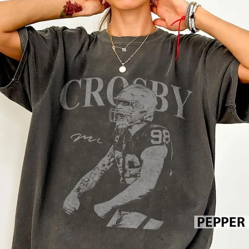 Maxx Crosby Football Vintage Comfort Colors Shirt