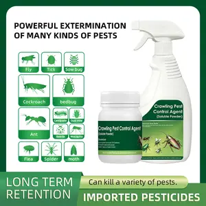 3rd Gen Dinotefuran Insecticide Spray Powder – Kills 40+ Household Pests (Roaches, Ants, Spiders, Bed Bugs), Pet & People Safe When Used as Directed, Indoor & Outdoor Use, Makes 1 Gallon