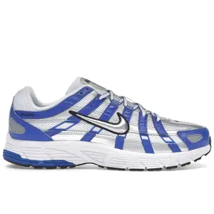 Nike Men's P-6000 Racer Blue Metallic Silver White, from StockX