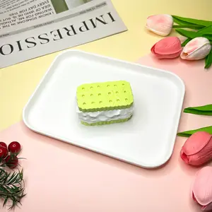 Taba Squishy Wavy Cookie – Soft Ripple Biscuit Style – Realistic Texture and Slow Rising