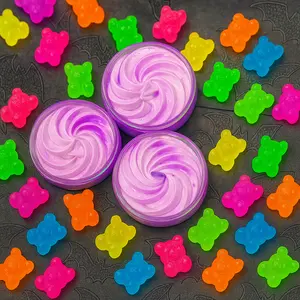 Gummy bears, whipped body butter