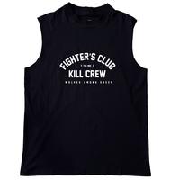 FIGHTERS CLUB CUTOFF-BLACK