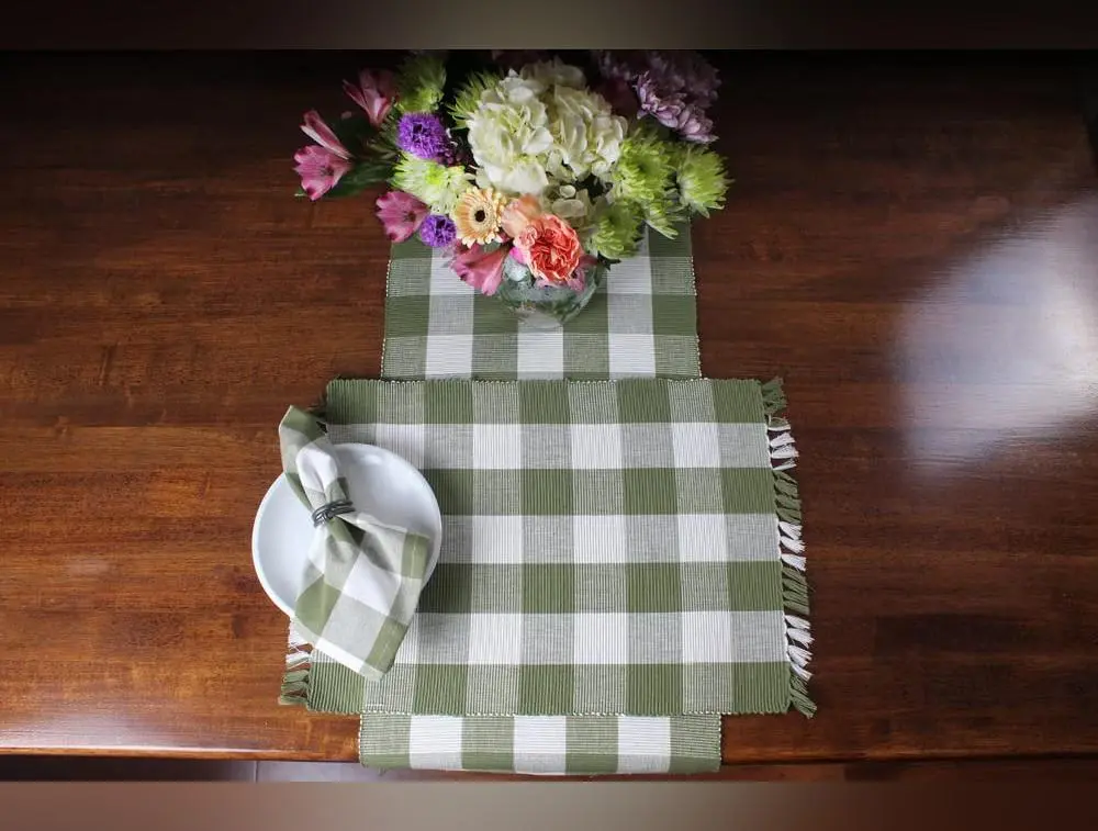 Buffalo Check Sage Placemat