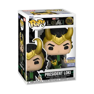Funko Pop! Marvel - President Loki #1066 (2022 Winter Convention) Exclusive (Sticker may vary) Collectible Pop Vinyl Figure