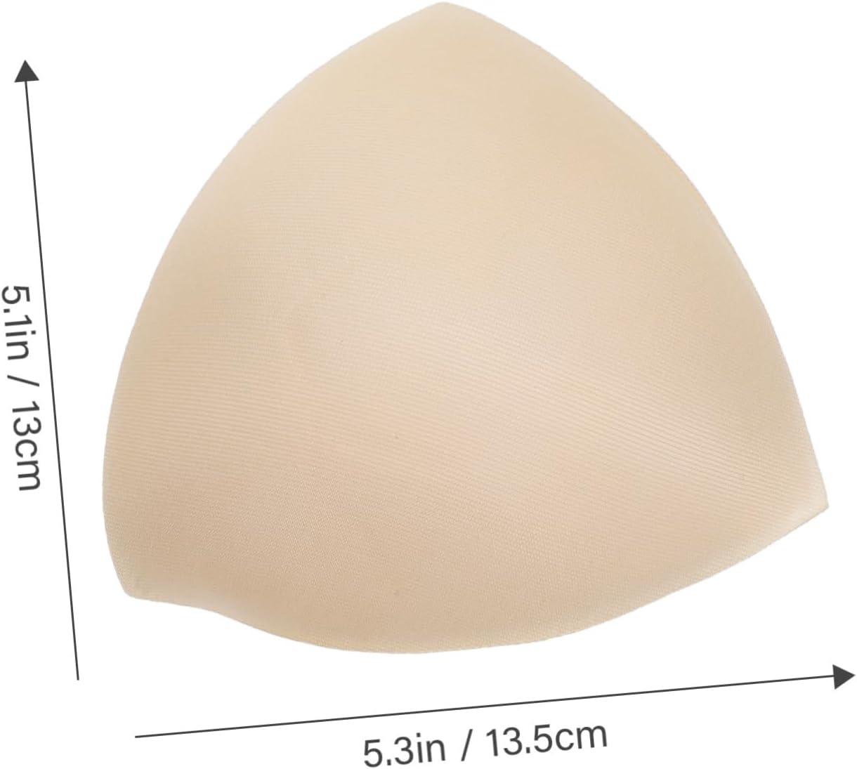 10 bra liners - invisible detachable anti bulge chest lift, suitable for women's underwear and panties, made of soft, comfortable, and breathable fabric material.
