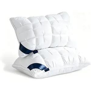 2-Pack Queen Size Hotel Collection Pillows, Cooling Luxury Bed Pillows for Neck Support & Deep Sleep, Hypoallergenic Plush, All-Season Comfort rhinestone