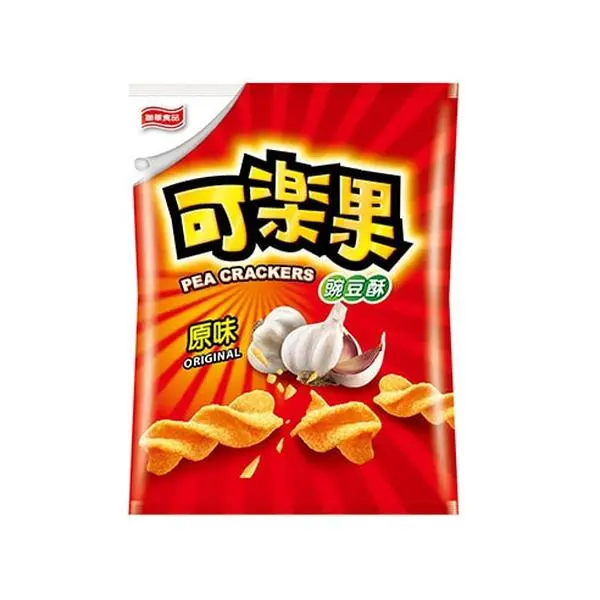 LIANHWA Taiwan Pea Crisps Original Flavor 48g - Crispy Snack, Authentic Taiwanese Treat